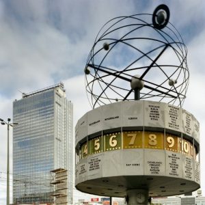 Weltzeituhr Berlin-Mitte